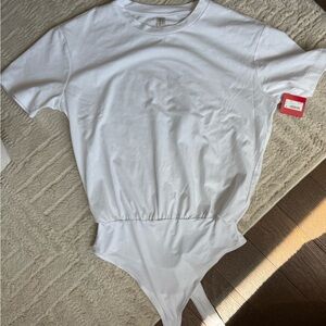 SPANX Classic White Bodysuit